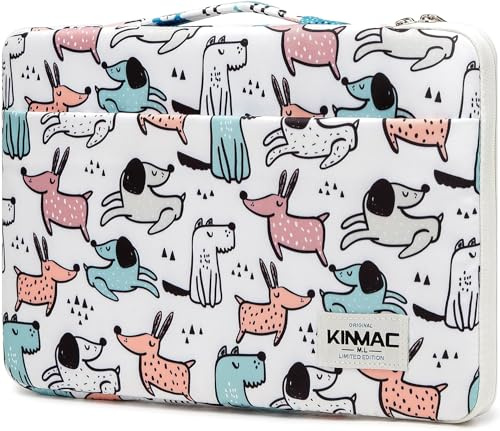 Kinmac 360° Protective Water Resistant Laptop Sleeve case Bag with Handle (Cartoon, 15.6 inch-16 inch)