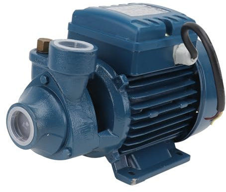 FONDOTIN Transferpumpe Elektrische Wasserpumpe Garten Bewässerungs Rasenberegnungspumpe Flache Brunnenpumpe Rasen Wasserpumpe Poolpumpe Elektrisch Aluminiumlegierung