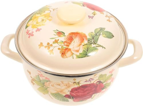 EdirFtra Plato de Pasta Italiana, jarrón de Esmalte de cerámica Exquisito, decoración de Gaviota, Taza de Humo de cerámica, jarrón de Esmalte de cerámica, Estilo Retro