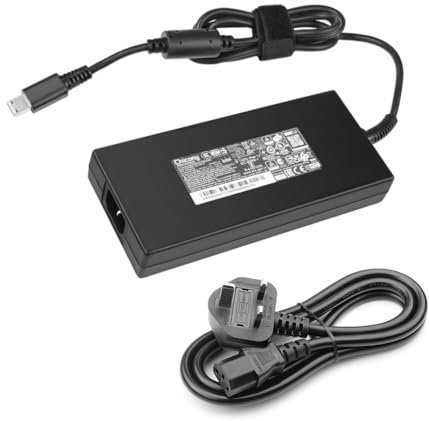 MSI 240W AC Charger for Stealth 17, Studio, Mercedes AMG GP66, GP76, Leopard, GE76, GE66, Raider, WE76 Workstation, Stealth GS77, CreatorPro Z17, Z16P, Z16, X17 Laptop (10th, 11th, 12th, 13th Gen)