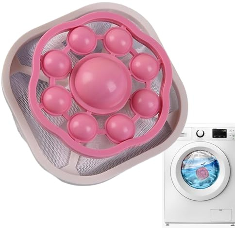 Récipient anti-peluches, sac filtrant en réutilisable, piège à peluches pour machine à laver, collecteur de cheveux et débris, robuste pour salle de bain, l'encrassement, facile à