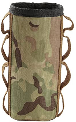 JUMPLAWN Outdoor Camping Gas Canister Bag Insulation Sleeve, Gas Cylinder Tank Protective Cover for Mini and Long Canisters, Anti-collision Storage Pouch for Hiking and Camping