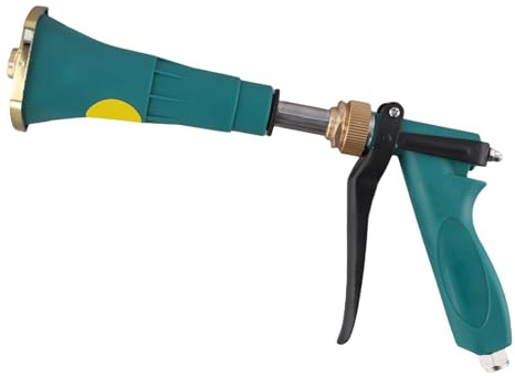 Homeponnew Pulvérisateur à main haute pression pour irrigation de jardin, aluminium et plastique, 14 x 28 cm, pour application d'engrais et de lutte antiparasitaire