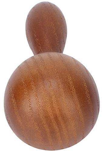 TOPINCN Martello Massaggio in Legno di Teak con Olio Essenziale Superficie Liscia Massaggio Confortevole per il dei Punti Terapeutici Sulla Schiena, Appassionati di Yoga Materiale: Legno di Teak