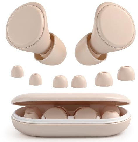 Ohrstöpsel Zum Schlafen 36dB Noise Cancelling, Gehörschutz Schlafen, Weichen Und Wiederverwendbaren, Erhältlich in 3 Größen (S/M/L) Earplugs Und Geeignet Für Schlaf, Schnarchen, Konzerte, Arbeit