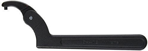 Williams JHWO-472 Adjustable Pin Spanner Wrench with Span Diameter of 1-1/4 to 3-Inch, Ideal for Adjusting Collars, Lock Nut Rings, and Bearings