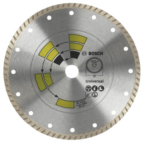 Bosch 2609256409 Disco Diamantato Universale Turbo, 230 mm