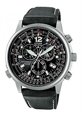 Citizen Crono Pilot Radiocontrollato Titanio AS4050-01E - Orologio da polso Uomo