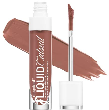 WET N WILD MegaLast Liquid Catsuit High-Shine Lipstick - Cedar Later