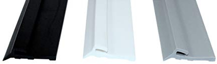 SN-TEC Fensterbankdichtung/Anschlussdichtung/Fensterdichtung SNSD 4000 Farbauswahl: Schwarz/Weiss/Grau (je 50 mtr) (Weiß)