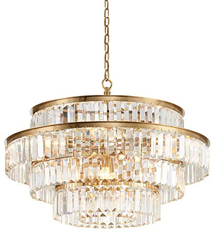 Mid Century Modernen Kronleuchter Globe Stehleuchte Für Wohnzimmer Helle Beleuchtung Led Standlicht Für Schlafzimmer & Büros - Gold Antike Messing,E14 Kreativ Kristall-kronleuchter-Bronze 80cm