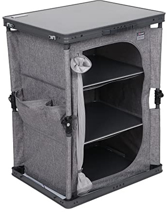 Berghaus Midi Stow Camping Cupboard with 3 Shelves, Berghaus Campsite Cupboard, Camping Furniture