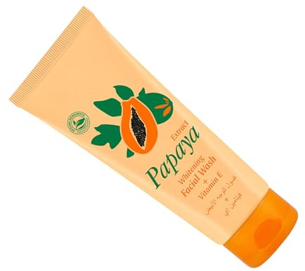 Papaya Brightening Peeling Gel Papaya Peeling Cleanser Face Wash Papaya Scrub Cream Moisturizing Clear Dark Spots