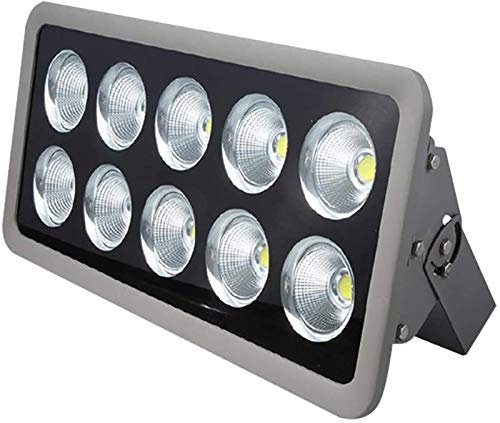 IUBGFTO LED Floodlight, LED Flood Light, 500W Floodlight, Outdoor Waterproof IP65 Spotlight, Suitable for Outdoor Searchlight Construction Searchlight (6500k)