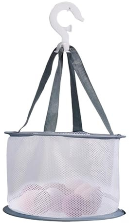 Streysisl Wäschenetz zum Trocknen von Make-up-Pinseln, faltbares Wäschenetz für Kosmetikpinsel, Faltbarer Pinsel, Beauty-Eier, flaches Netz, tragbares Make-up-Werkzeug, Reinigungsnetz für den