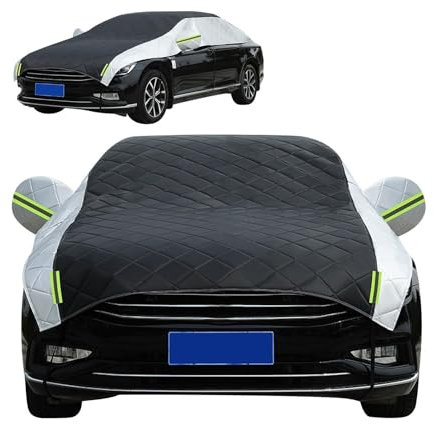 Abdeckung Wasserdicht für Mercedes SLK R170 230 Kompressor, Autogarage Abdeckung Hagelschutz, Hagelschutz Outdoor Autoabdeckung, Dicke Abdeckung für SUV, Halbgarage für Auto Winter Gzl377