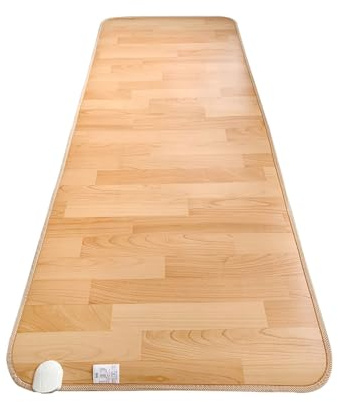 Tappetino riscaldante in grafene, tappetino riscaldante elettrico per pavimenti, scaldapiedi, temperatura regolabile, antiscivolo, ideale per yoga, hot yoga, pilates, fitness(80 * 200CM)