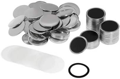 100 STÜCKE 25-58 MM Magnet Kühlschrank Knopf Abzeichen DIY Herstellung Materialien Magnetische Kühlschrank Abzeichen Teile Für die DIY-Bastelproduktion(58mm Strong Magnet Button)
