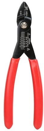 Alicates Hidráulicos, Alicates de compresión, herramienta eléctrica de 7 pulgadas, herramienta profesional for pelar cables eléctricos, pelacables for terminales.