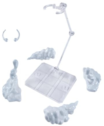 Folpus Modelli Effetto Fumo espositore Fai da Te Pezzi Effetto Fumo Leggeri e realistici Accessori per Tavolo da Camera da Letto, Bianco