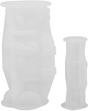 DIYEAH Moule en Silicone Démoulage Facile Design Détaillé 2pcs Casse-noisette Roi et Soldat pour Résine Époxy pour Fabrication de Bougies de Noël