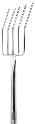 IDEANATEGRATE Fourchette à Pommes de Terre en Acier Inoxydable Portable pour Jardinage et Plantation, Outil de Jardinage Léger et Facile à Utiliser pour Creuser et Repiquer