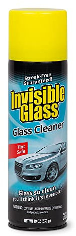 Invisible Glass 91164 - Limpiador de Cristales en Aerosol para Ventanas, Parabrisas, Espejos