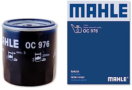 MAHLE Filtro de aceite motor Filtro enroscable OC 976