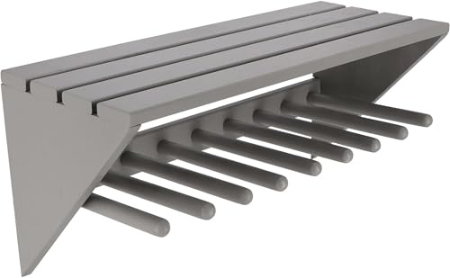 Esschert Design Wandstiefelhalter, grau, 76 x 31.3 x 35, CF49G