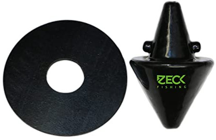 ZECK - Disk Teaser Black - Vertikalblei zum Wallerangeln - 190 g