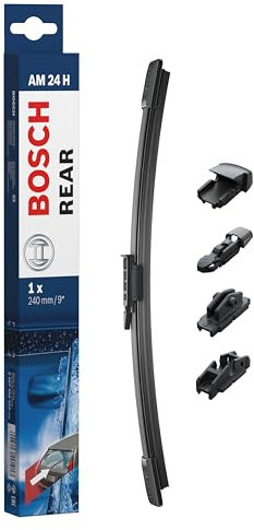Bosch AM24H - escobilla limpiaparabrisas Rear - Longitud: 240 mm - 1 escobilla limpiaparabrisas para la ventana trasera