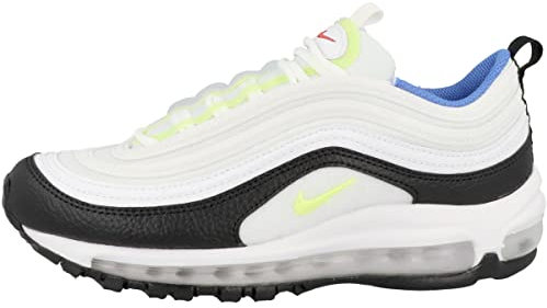 NIKE AIR MAX 97 GS Sneaker, Weiß schwarz, 36.5 EU