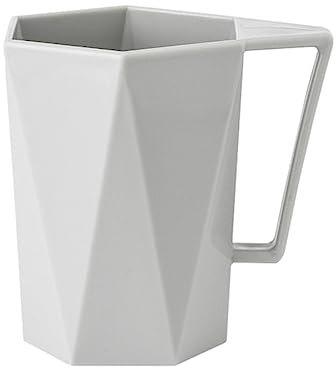 BORATO Occhiali Tazza Di Personalità Succo Di Latte Succo Di Limone Caffè Tè Tè Riutilizzabile In Plastica Di Plastica Tazze Da Caffè Multiuso Tazze Di Succo Di Succo-Gray,10.3X8.5X10.3Cm