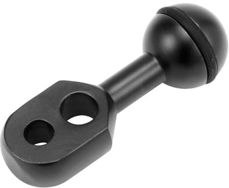 MOUDOAUER 2,5 cm Ball zu YS Kopf Clip Arm Action Video Kamera Licht Tauchen Ball Kopf für Tauchen Stroboskop/Video Licht