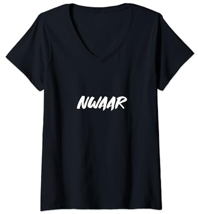 Femme Damso, Dem's Nwaar pour fan de rap français, rappeur hip hop T-Shirt avec Col en V