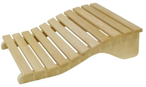 Saunakopfstütze aus Erlenholz – Nackenstütze für Sauna