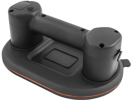 KANBCNG Akku Saugheber Elektrischer Vakuum-Saugnapfheber 4000 mAh Vertikale Saugkraft 300 kg Automatische Start-Stopp-Saugtechnologie 2 Motoren Elektrischer Fliesenheber mit Anzeige 24×16 cm