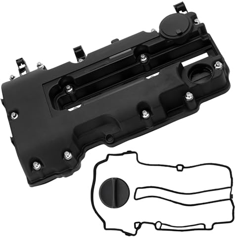 Bouchon de soupape avec joint et bouchon d'huile pour Opel, Buick Encore & Chevrolet - Kit complet de couvercle de culasse de rechange avec joint et bouchon d'huile OEM 25203036 55573746 25198874