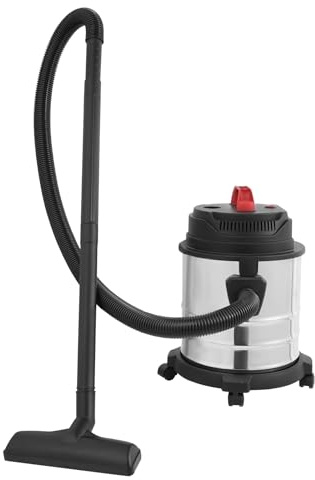 PromiseFly Aspirateur eau et poussière 20 l Aspirateur à cendres 18 Kpa Aspirateur traîneau 30 000 tr/min Aspirateur sous vide pour appartements, garages, ateliers, magasins, bureaux
