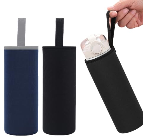 2 bolsas térmicas para botellas, bolsas para botellas, fundas térmicas para botellas de agua
