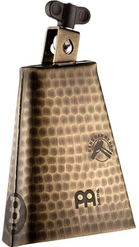 Meinl Percussion STB625HH-G - Cencerro de acero, 6 1/4, dorado