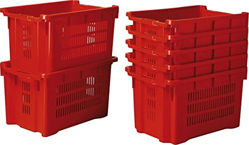 Cassettain pvc cassetta raccolta frutta cassette impilabili in PVC