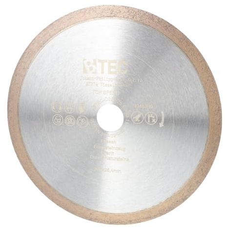 Diamanttrennscheibe Top-Speed Schneidtisch 200 x 25,4 mm für Fliesenschneidmaschinen
