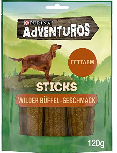 PURINA Adventuros Hundesnack Sticks, 6er Pack (6 x 120 g)