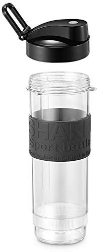 Yabano Portable Travel Bottle Replacement with Travel Lid, 20oz, Compatible TB23 Personal Blender, BPA free