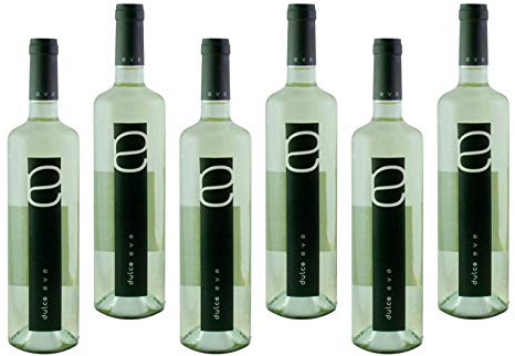 Caja de vino blanco Dulce Eva 6 botellas