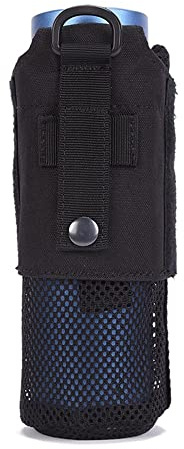 DONGKER Wasserflaschenbeutel, Mollle Tactical Flaschenhalter, 17oz Faltbare Leichte Militär Wasserflaschenhülse für Rucksack