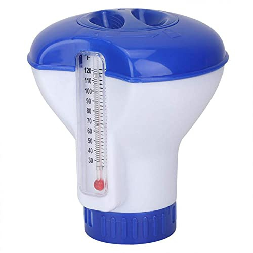 albury Schwimmender Spender Chlor, 12,7 cm Chlorspender für Whirlpool, Planschbecken, Spa, Wasserparks, Chlorspender, Chlorschwimmer drinnen und draußen, sicher & geruchlos, F-5