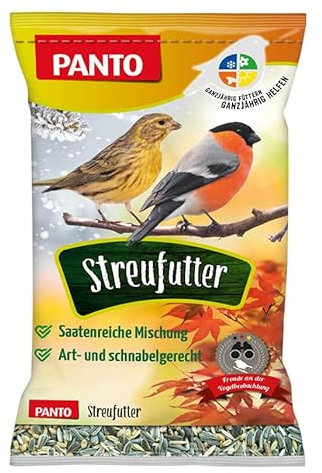 PANTO® Wildvogelfutter, Streufutter 1 kg, 15er Pack (15 x 1 kg)