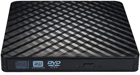 Lettore CD DVD esterno, lettore CD DVD +/-Rw portatile USB 3.0 e tipo C, lettore DVD/CD, lettore DVD